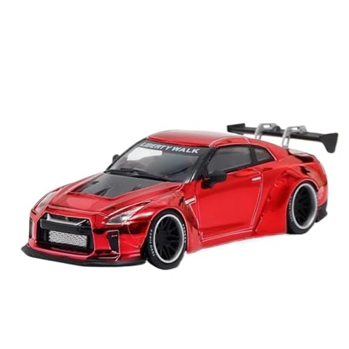 Mini Auto Spielzeug 1:64 Für Nissan GTR R35 Rot Legierung Auto Modell Metall Sport Auto Modell Raum Spielzeug Ornament Wohnkultur von CYQOCD