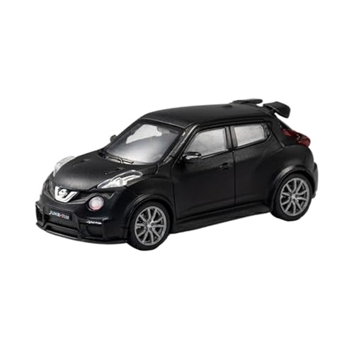 Mini Auto Spielzeug 1:64 Für Nissan Juke-R Maßstab Legierung Auto Miniatur Modell Ornamente Display Sammlung Dekoration Wohnkultur(Black) von CYQOCD