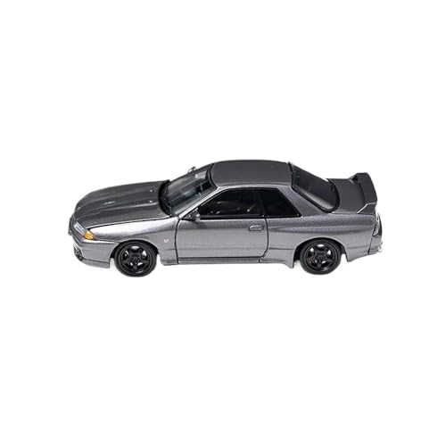 Mini Auto Spielzeug 1:64 Für Nissan Skyline GTR R32 Nismo S Tune Gunmetal Grau Legierung Auto Modell Display Stand Sammlung Wohnkultur Mini Auto Spielzeug 1:64 Für Nissan Skyline GTR R32 Nismo S Tune Gunmetal Grau Legierung Auto Modell Display Stand Sammlung Wohnkultur von CYQOCD