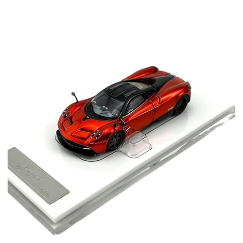 Mini Auto Spielzeug 1:64 Für Pagani Fancy Coupé Mit Zu Öffnenden Flügeltüren Und Heckabdeckung Legierungsautomodell Erwachsenenkollektion Wohnkultur(Red) von CYQOCD