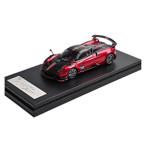 Mini Auto Spielzeug 1:64 Für Pagani Huayra BC Cabrio Legierung Auto Sport Autos Für Männer Der Sammlung Spielzeug Autos Wohnkultur(Red) von CYQOCD