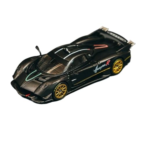 Mini Auto Spielzeug 1:64 Für Pagani Huayra R Supercar Schwarz Legierung Auto Modell Statische Fahrzeug Fenster Display Spielzeug Wohnkultur von CYQOCD