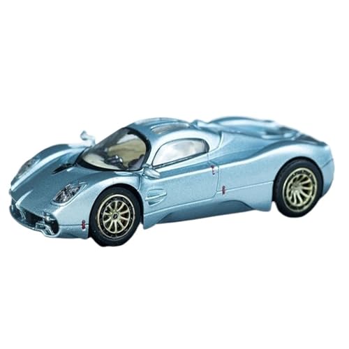 Mini Auto Spielzeug 1:64 Für Pagani Utopia Druckguss-Dekorationen Simulations-Legierungsauto-Modellsammlung Indoor-Outdoor-Spielzeug Wohnkultur(Blue) von CYQOCD