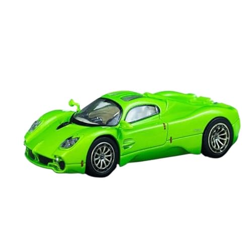 Mini Auto Spielzeug 1:64 Für Pagani Utopia Druckguss-Dekorationen Simulations-Legierungsauto-Modellsammlung Indoor-Outdoor-Spielzeug Wohnkultur(Green) von CYQOCD