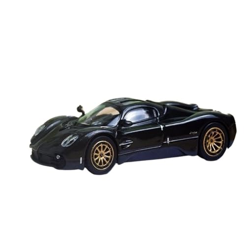 Mini Auto Spielzeug 1:64 Für Pagani Utopia Druckguss-Legierung Automodell Klassisches Design Männer Bastler Sammler Wohnkultur(Black) von CYQOCD