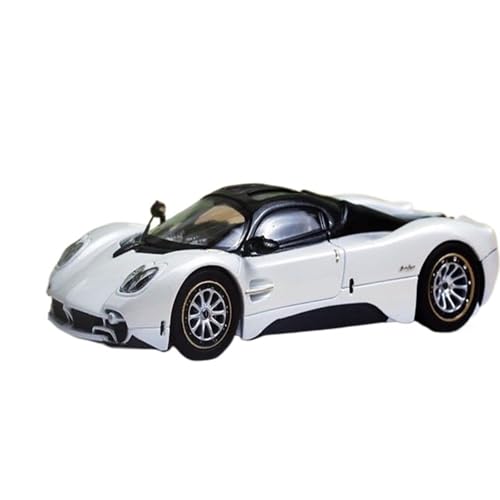 Mini Auto Spielzeug 1:64 Für Pagani Utopia Druckguss-Legierung Automodell Klassisches Design Männer Bastler Sammler Wohnkultur(White) von CYQOCD