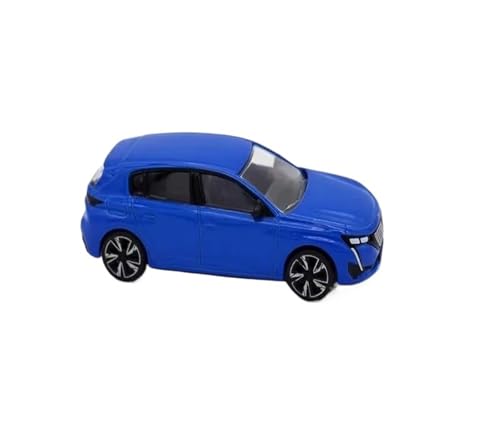 Mini Auto Spielzeug 1:64 Für Peugeot 308 Legierung Automodell Druckguss Spielzeugfahrzeug Hohe Autos Spielzeug Wohnkultur(Blue) von CYQOCD