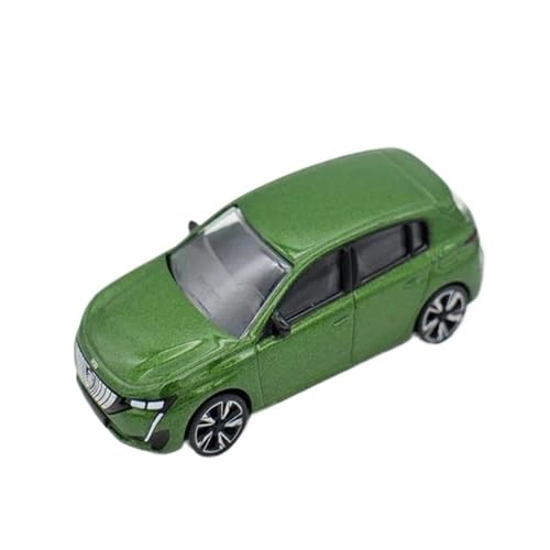 Mini Auto Spielzeug 1:64 Für Peugeot 308 Legierung Automodell Druckguss Spielzeugfahrzeug Hohe Autos Spielzeug Wohnkultur(Green) von CYQOCD