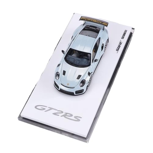 Mini Auto Spielzeug 1:64 Für Porsche 911 GT2RS Harz Automodell Erwachsene Sammlung Geburtstag Urlaub Ornamente Wohnkultur(Blue) von CYQOCD