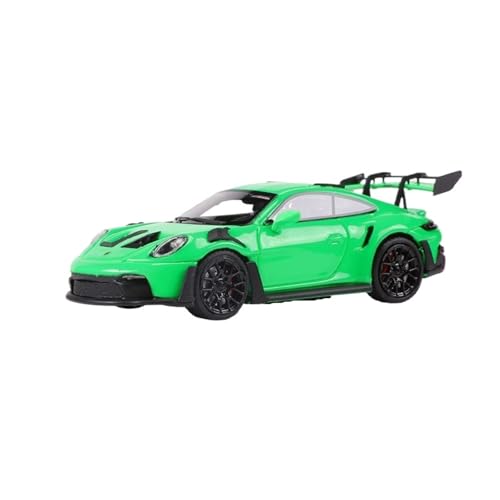 Mini Auto Spielzeug 1:64 Für Porsche 911 GT3 RS Collector's Edition Serie Harz Auto Modell Multicolor Fenster Display Wohnkultur(Green) von CYQOCD