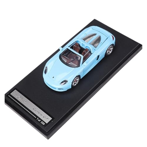 Mini Auto Spielzeug 1:64 Für Porsche Carrera Cabrio Sportwagen Simulation Legierung Auto Modell Maßstab Auto Spielzeug Dekoration Wohnkultur(Blue) von CYQOCD
