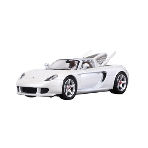 Mini Auto Spielzeug 1:64 Für Porsche Carrera Cabrio Sportwagen Simulation Legierung Auto Modell Maßstab Auto Spielzeug Dekoration Wohnkultur(White) von CYQOCD