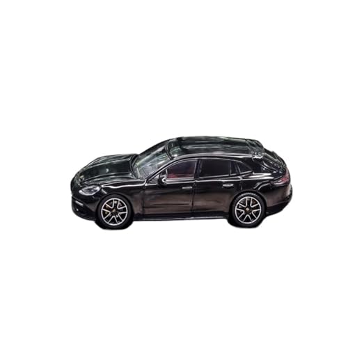 Mini Auto Spielzeug 1:64 Für Porsche Panamera Turbo Limousine Shooting Brake Legierung Automodell Zwei Farben Erhältlich Sammlerstück Wohnkultur(Black) von CYQOCD