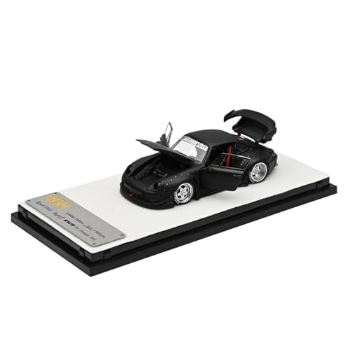 Mini Auto Spielzeug 1:64 Für Porsche RWB 911 930 Schwarzlegierung Volloffenes Automodell Kleine Modellsammlung Wohnkultur von CYQOCD