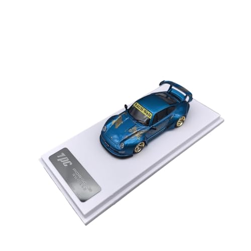 Mini Auto Spielzeug 1:64 Für RWB993 Dragon Alloy Druckguss Dekoratives Automodell Überraschungsspielzeug Für Sportwagenfans Wohnkultur(Blue A) von CYQOCD