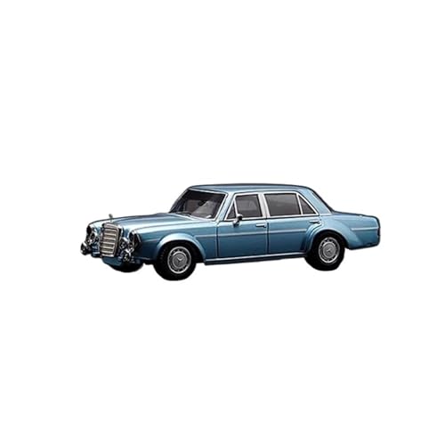 Mini Auto Spielzeug 1:64 Für S-Klasse 300SEL W109 Viertürige Version Gen.4 Simulation Legierung Automodell Handwerk Für Display Wohnkultur(Blue) von CYQOCD