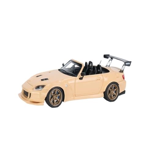 Mini Auto Spielzeug 1:64 Für S2000 Gelb Harz Fahrzeug Saloon Special Edition Kleine Skala Limousine Modell Sammler Spielzeug Wohnkultur von CYQOCD