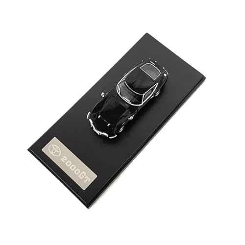 Mini Auto Spielzeug 1:64 Für Toyota 2000GT Oldtimer-Modell Legierung Dekorationsmodell Speziell Für Die Schaufensterdekoration Hergestellt Wohnkultur(Black) von CYQOCD