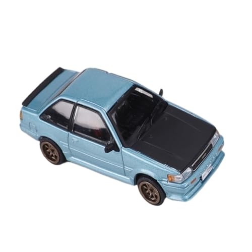 Mini Auto Spielzeug 1:64 Für Toyota AE86 Corolla Levine Collector's Edition Limousine Display Legierung Kleine Spielzeug Modell Sammlung Wohnkultur(Blue) von CYQOCD