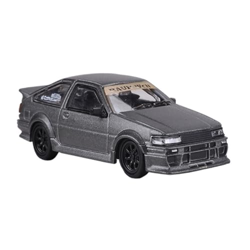 Mini Auto Spielzeug 1:64 Für Toyota AE86 Widebody Modifizierte Version Travel Toys Legierung Autosammlung Geburtstagsparty-Bevorzugung Wohnkultur(Gray) von CYQOCD