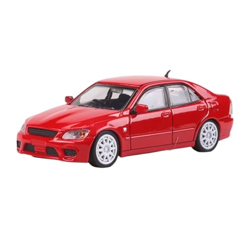 Mini Auto Spielzeug 1:64 Für Toyota Altezza RS200 Mehrfarbige Druckguss-Automodell Aus Legierung Im Maßstab 1:64 Sandtischdekoration Wohnkultur(Red) von CYQOCD