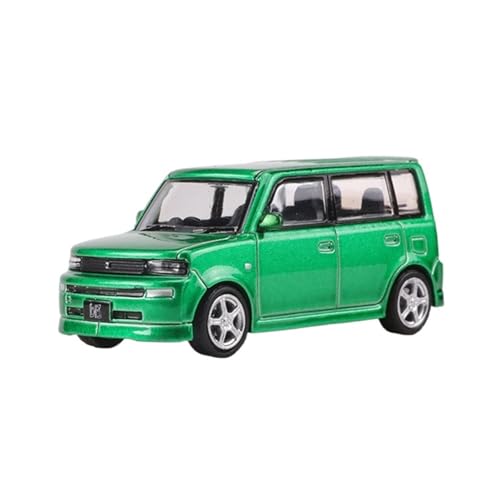 Mini Auto Spielzeug 1:64 Für Toyota BB Toyota Mk1 XP30 Druckguss-Autolegierungsmodell Mit Acryl-Displaybox Wohnkultur(Green) von CYQOCD