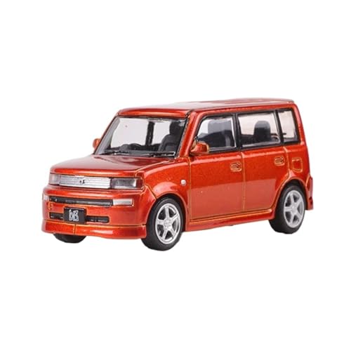 Mini Auto Spielzeug 1:64 Für Toyota BB Toyota Mk1 XP30 Druckguss-Autolegierungsmodell Mit Acryl-Displaybox Wohnkultur(Red) von CYQOCD