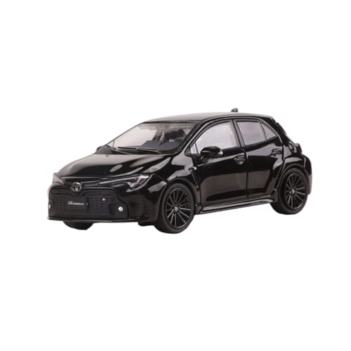 Mini Auto Spielzeug 1:64 Für Toyota Corolla GR Diecast Fahrzeug Legierung Auto Modell Statische Auto Metall Dekoration Wohnkultur(Black) von CYQOCD