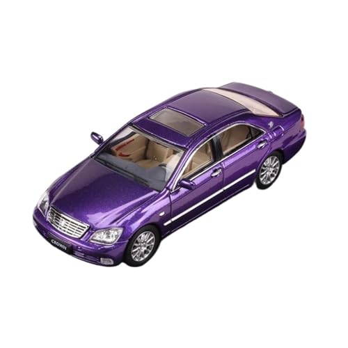 Mini Auto Spielzeug 1:64 Für Toyota Crown 12. Generation Mehrfarbige Automodellsammlung Aus Legierung Basteln Zur Ausstellung Wohnkultur(Purple) von CYQOCD