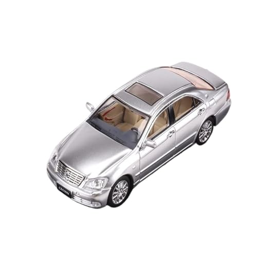 Mini Auto Spielzeug 1:64 Für Toyota Crown 12. Generation Mehrfarbige Automodellsammlung Aus Legierung Basteln Zur Ausstellung Wohnkultur(Silver) von CYQOCD