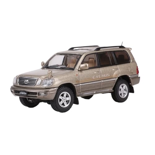 Mini Auto Spielzeug 1:64 Für Toyota Land Cruiser Cygnus Maßstab Fahrzeug Legierung Auto Sammlung Modell Metall Modell Spielzeug Wohnkultur(Brown) von CYQOCD