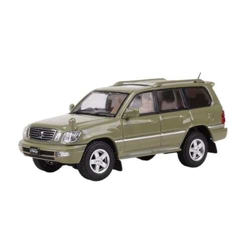 Mini Auto Spielzeug 1:64 Für Toyota Land Cruiser Cygnus Maßstab Fahrzeug Legierung Auto Sammlung Modell Metall Modell Spielzeug Wohnkultur(Green) von CYQOCD