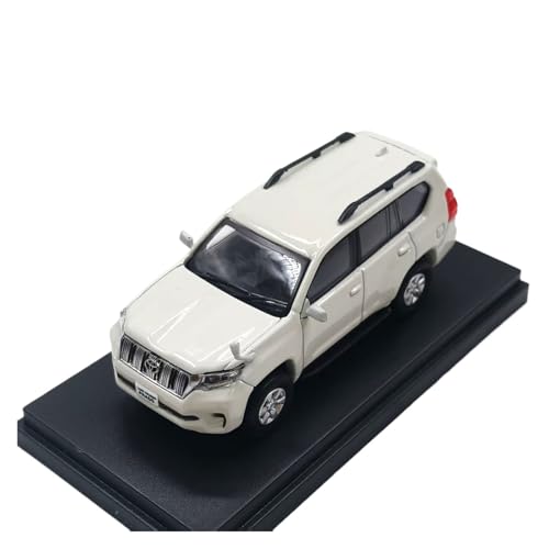 Mini Auto Spielzeug 1:64 Für Toyota Prado Legierung Geländewagen Simulation Auto Modell Ornamente Für Sammeln Wohnkultur(White) von CYQOCD