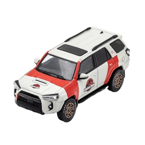 Mini Auto Spielzeug 1:64 Für Toyota Speedmaster Geländewagen SUV Proportional Automodell Legierungsmodell Sportliche Ornamente Wohnkultur(White) von CYQOCD