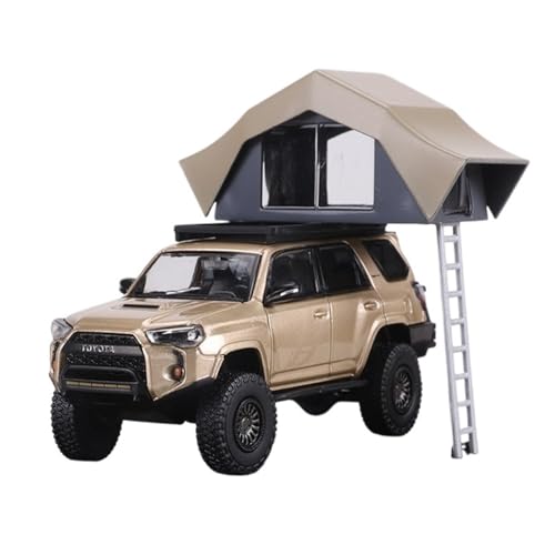 Mini Auto Spielzeug 1:64 Für Toyota Speedmaster Offroad-Leichtmetall-Miniaturmodellauto Mit Modifizierter Version Und Zubehör Wohnkultur(Beige) von CYQOCD