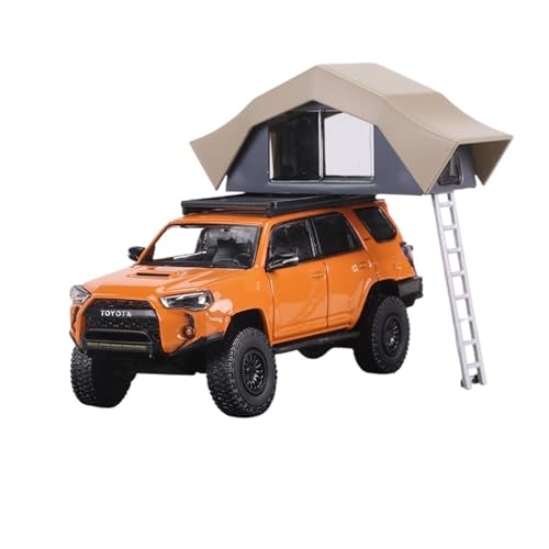 Mini Auto Spielzeug 1:64 Für Toyota Speedmaster Offroad-Leichtmetall-Miniaturmodellauto Mit Modifizierter Version Und Zubehör Wohnkultur(Orange) von CYQOCD