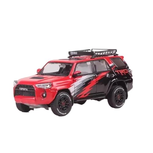 Mini Auto Spielzeug 1:64 Für Toyota Speedmaster SUV Legierung Modell Druckguss Metall Spielzeug Autos Ornamente Outdoor Spielen Wohnkultur(Red) von CYQOCD