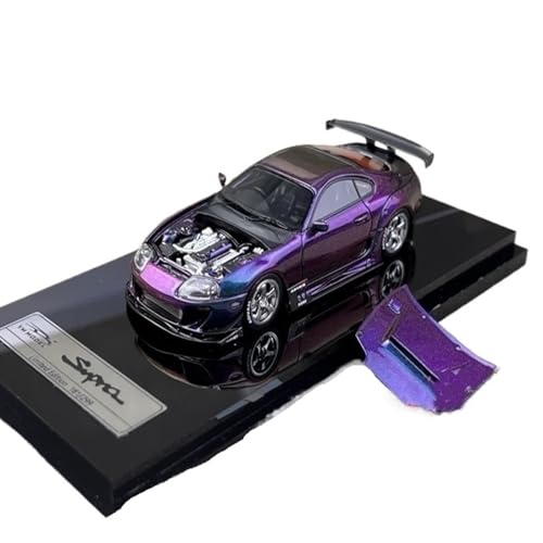 Mini Auto Spielzeug 1:64 Für Toyota Supra JAZ80 Chameleon Harz Automodell Statische Betrachtung Ausstellungsversion Modell Wohnkultur von CYQOCD
