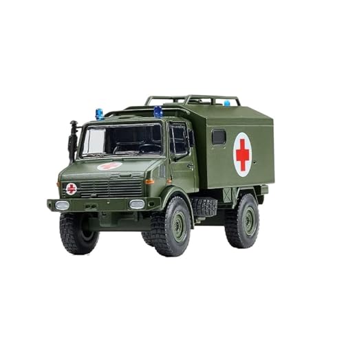 Mini Auto Spielzeug 1:64 Für U1300L U300L DLRG Krankenwagen + LKW Simulation Transporter Legierung Modell MPV Statische Spielzeug Wohnkultur(Green) von CYQOCD
