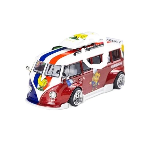 Mini Auto Spielzeug 1:64 Für VW Volkswagen T1 Van 2024 Legierung Kombi Automodell Druckguss Spielzeug Erwachsenensammlung Spielzeug Wohnkultur von CYQOCD