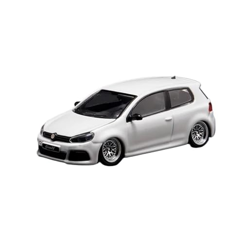 Mini Auto Spielzeug 1:64 Für Volkswagen Golf R MK6 Miniaturauto-Modell Legierungsauto Mit Zu Öffnender Motorhaube Und Silbernen Rädern Wohnkultur Mini Auto Spielzeug 1:64 Für Volkswagen Golf R MK6 Miniaturauto-Modell Legierungsauto Mit Zu Öffnender Motorhaube Und Silbernen Rädern Wohnkultur von CYQOCD