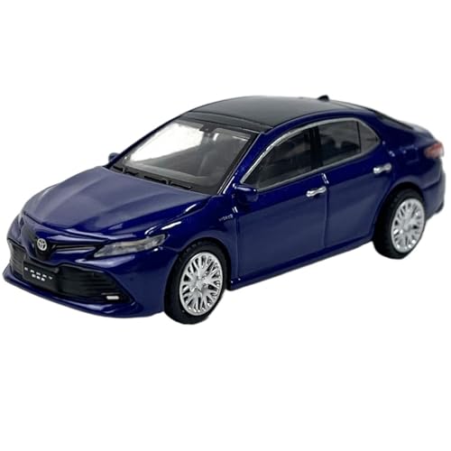 Mini Auto Spielzeug 1:66 Für GAC Toyota 8. Generation Camry Multicolor Legierung Desktop Display Auto Modell Mini Spielzeug Wohnkultur(Blue) von CYQOCD