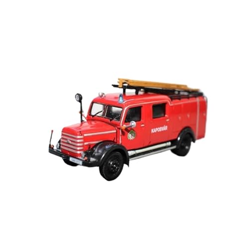 Mini Auto Spielzeug 1:72 Für Feuerwehrauto Wasser Oump Leiter LKW Metall Ornamente Auto Modell Dekoration Spielzeug Souvenir Wohnkultur(Red B) von CYQOCD