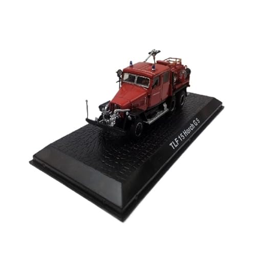 Mini Auto Spielzeug 1:72 Für TLF 15 Horch G 5 Feuerwehrauto Rot Metall Sammlerstück Display Und Dekoration Modell Spielzeug Wohnkultur von CYQOCD