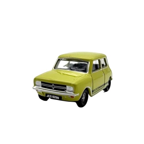 Mini Auto Spielzeug 1:76 Für BMW Mini Zitrone Gelb 1959 Diecast Retro Auto Modell Simulation Überraschung Spielzeug Wohnkultur von CYQOCD