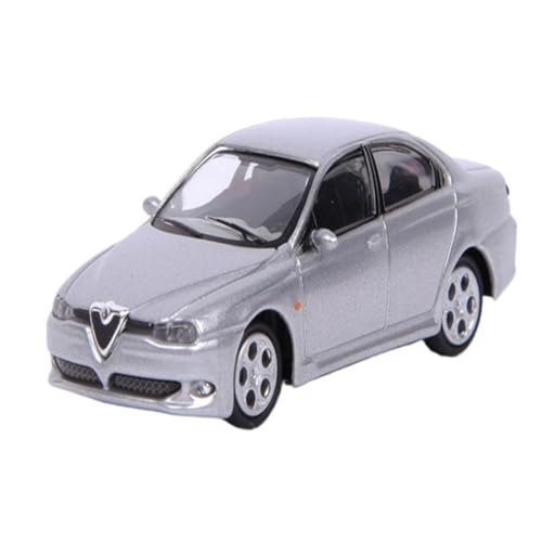 Mini Auto Spielzeug 1:87 Für Alfa Romeo Alfa 156 GTA 2002 Graue Limousine Harz Automodell Displayständer Ornamente Wohnkultur Mini Auto Spielzeug 1:87 Für Alfa Romeo Alfa 156 GTA 2002 Graue Limousine Harz Automodell Displayständer Ornamente Wohnkultur von CYQOCD