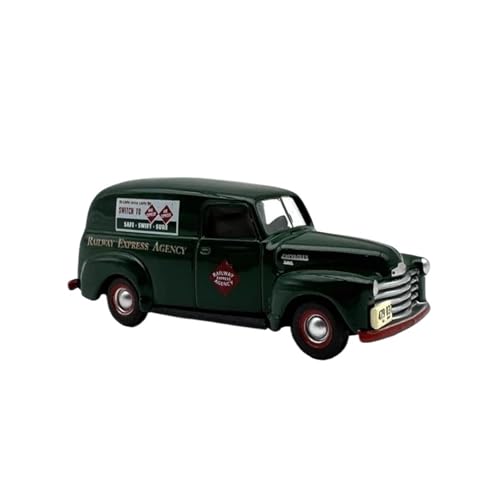 Mini Auto Spielzeug 1:87 Für Chevrolet Van 1950 Diecast Retro Auto Modell Spielzeug Sammlung Enthusiasten Display Grün Wohnkultur von CYQOCD