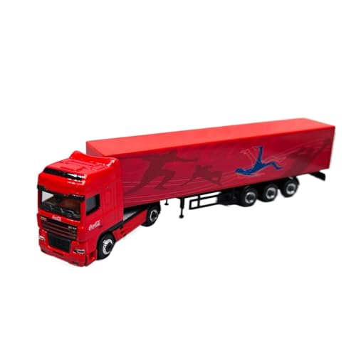Mini Auto Spielzeug 1:87 Für DAF XF95 Legierung Rot Traktor Container LKW Auto Modell Sammeln Transport Fahrzeug Modell Wohnkultur Mini Auto Spielzeug 1:87 Für DAF XF95 Legierung Rot Traktor Container LKW Auto Modell Sammeln Transport Fahrzeug Modell Wohnkultur von CYQOCD