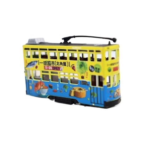 Mini Auto Spielzeug 1:87 Für Doppeldeckerbusse Modell Spielzeug Für Erwachsene Klassische Ornamente Souvenir Geschenk Statische Anzeige Wohnkultur von CYQOCD