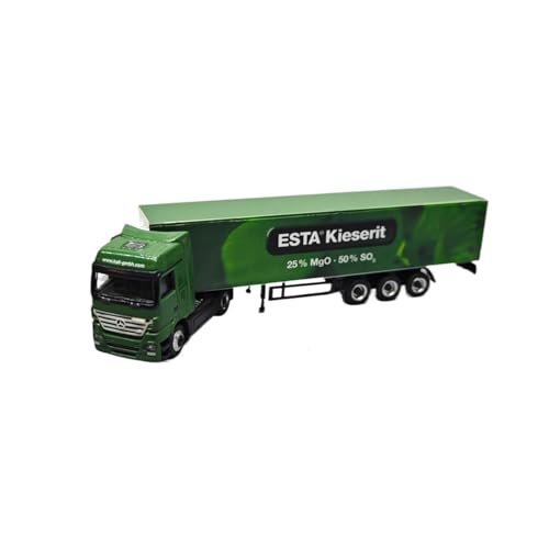 Mini Auto Spielzeug 1:87 Für MB Actros V8 Container-LKW Mit Spiegelmontage Spielzeug-LKW Aus Metalldruckguss Wohnkultur von CYQOCD